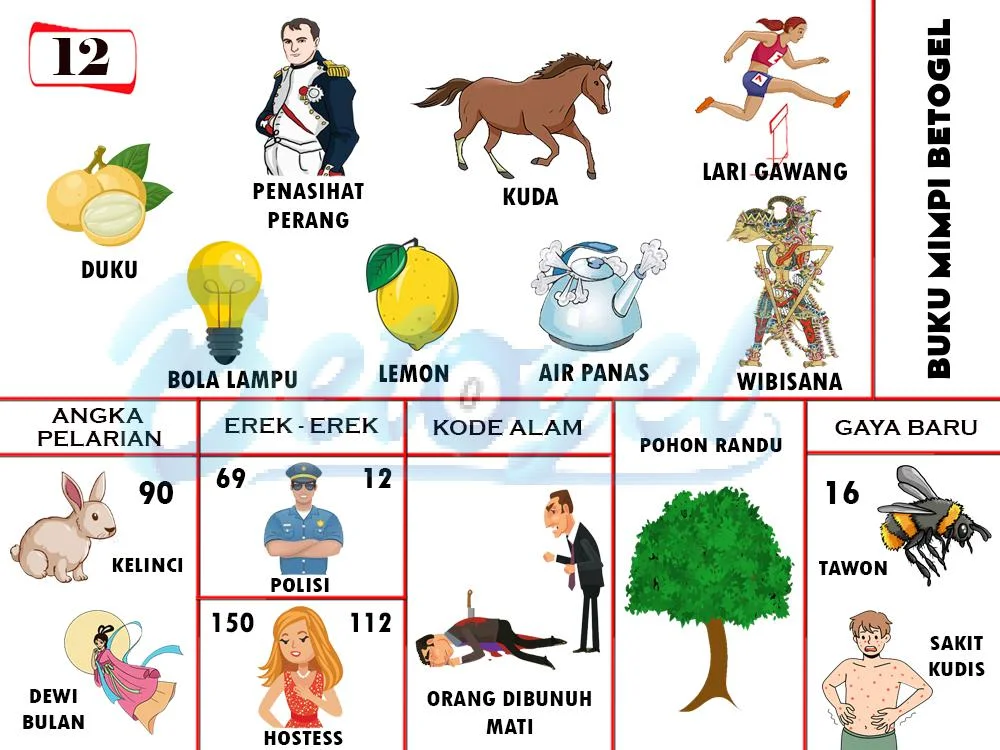 buku mimpi erek erek togel 12